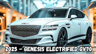 2025 Genesis Electrified GV70 Review The Future of Luxury Electric SUVs [upl. by Analaf]