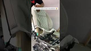 Ventilated Seat Cover Installation Kia Seltos In 2024 🤯 Get Your Car DM Now 👇 [upl. by Atsirt618]