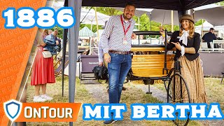 Das ERSTE Auto der Welt Der Benz PatentMotorwagen mit Bertha Benz am Steuer  Classic Days 2022 [upl. by Malvia315]