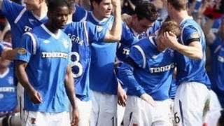 Rangers drop to third division forced to play in lowest Scottish tier [upl. by Anirres66]