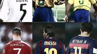 Iconic Footballers and their Iconic Numbers 140 [upl. by Ynnav]