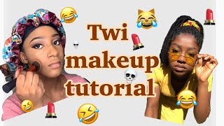 Twi makeup tutorial ft Zomgirene [upl. by Ailema241]