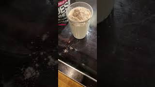 the right way to mix your protein powder with milk [upl. by Akirderf]