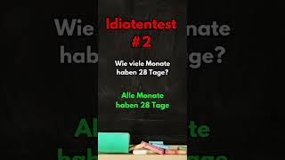 Idiotentest Schaffst du es alle Fragen zu beantworten🤔 [upl. by Snebur]