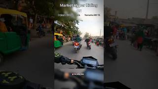 Market Hyper Riding On Pulsar NS400 Vs Yamaha Mt 15 ns400 viralshorts shorts reels biker mt15 [upl. by Dixon]