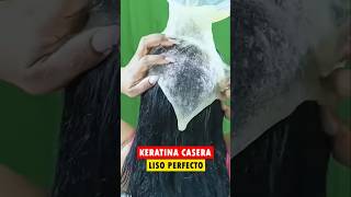 La más efectiva KERATINA Casera para Alisar y dar Brillo al Cabello de forma Permanente keratina [upl. by Doherty]