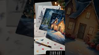 Winter Wonderland DIY Christmas Card Ideas to WOW Your Friends [upl. by Mazurek]