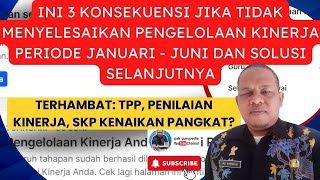 INI 3 KONSEKUENSI JIKA TIDAK MENYELESAIKAN PENGELOLAAN KINERJA PERIODE JANUARIJUNI 2024 SOLUSINYA [upl. by Nohtanoj]