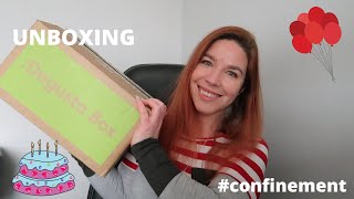 Unboxing Degustabox la box de survie  spécial Anniversaire [upl. by Tormoria]