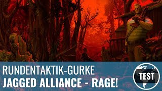 Jagged Alliance  Rage Die Rundentaktikfortsetzung im Test Review German [upl. by Haiacim59]