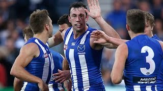 Round 4 2015  North Melbourne v Geelong highlights [upl. by Meeka]