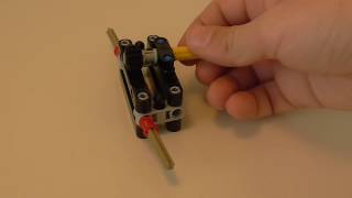 LEGO technic simple steering  instructions [upl. by Mowbray220]