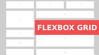 Flexbox Grid  CSS Flexbox Grid [upl. by Olodort]