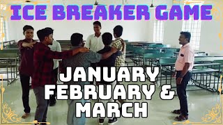 Ice breaker game  January  February amp March  classroom activities [upl. by Zitvaa217]