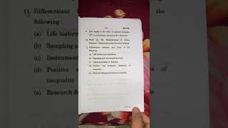 MEC 109 MA ECONOMICS IGNOU QUESTION PAPER JUNE 2024 [upl. by Copland576]