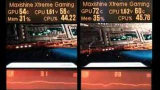 GTX280 SLI vs 9800GX2 Quad SLi Vantage Maxishine Review [upl. by Thora]