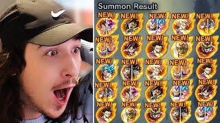 New Insanely Expensive Legends Limited Guaranteed Summons on Dragon Ball Legends [upl. by Finny]