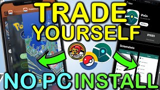 iPoGo iSpoofer and SpooferX DOWNLOAD ✅ Pokemon GO Spoofing iOS NO PC ✅ Trade YOURSELF in Pokemon GO [upl. by Eneluj]