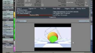 LightWave 3D  Boolean 3D section render basic demo [upl. by Erdda168]