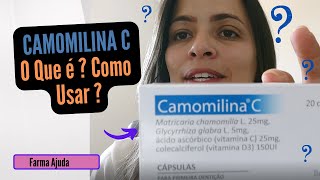 O que é Como Usar a CAMOMILINA C  Para os Primeiros Dentinhos do Bebê [upl. by Wengert]