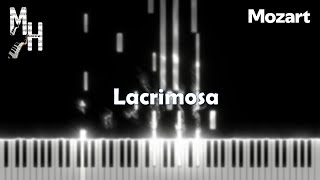 Mozart  Lacrimosa  Piano Cover  Sheets  MIDI  Magic Hands [upl. by Nevins276]