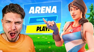 Grinding A Day Of Solo Arena Fortnite Battle Royale [upl. by Yclehc]