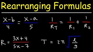 How To Change The Subject of a Formula  GCSE Maths [upl. by Alvan]