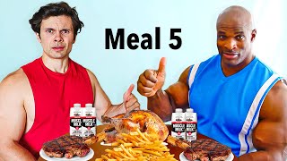 I Tried Ronnie Colemans 6000 Calorie Bulking Diet [upl. by Eilahtan337]