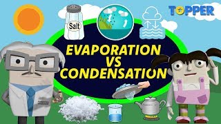 Evaporation and Condensation  Class 6th Chemistry [upl. by Fleece]