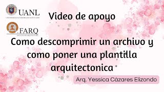 Video de apoyo como poner la plantilla arquitectónica y las familias en Revit [upl. by Aramen922]