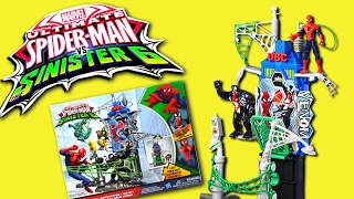 Ultimate SpiderMan vs The Sinister 6  WEB CITY SHOWDOWN PLAYSET REVIEW [upl. by Lirret]