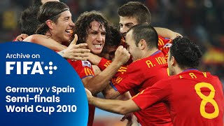 FULL MATCH Germany vs Spain 2010 FIFA World Cup [upl. by Hindu496]