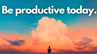 Guided Morning Meditation for Productivity  10 Minutes [upl. by Saqaw]