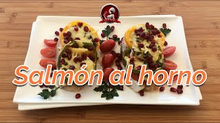 Salmón al horno la receta más fácil del mundo [upl. by Scheer]