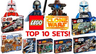 Top 10 Best Lego Star Wars The Clone Wars Sets 2023 [upl. by Neetsirk732]