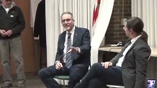 Miko Peled at the Bethlehem Public Library speaks on the reality of Zionist Israel [upl. by Gotcher532]