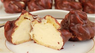 PRINCES KROFNE  PROFITEROLE  detaljan recept za princes krofne i eklere [upl. by Muryh15]