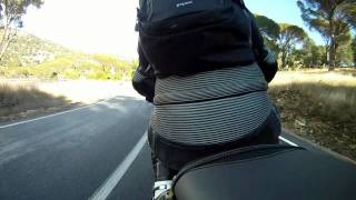 Triumph Street Triple R Quickshifter y mucho frío [upl. by Genesia]