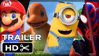 THE BEST UPCOMING ANIMATED KIDS MOVIES 2022  2025  NEW TRAILERS [upl. by Adnawot]