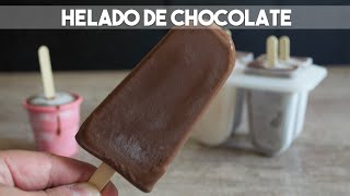 HELADO DE CHOCOLATE super CREMOSO [upl. by Lerak]