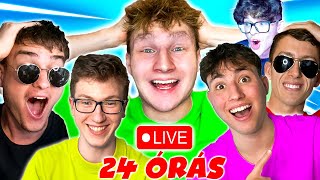 24 ÓRÁS LIVE 🔴 Játék Veletek 🔴 MEGLETT NGT NOEL 4rész [upl. by Yvette]