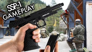 NOVRITSCH SSP1  Airsoft Pistol Gameplay [upl. by Sivahc]