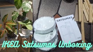 IKEA Satsumas Plant Stand Unboxing [upl. by Suedaht]