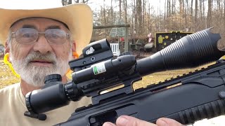 Pinty 4 in 1 rifle scope combo range review [upl. by Kyre]