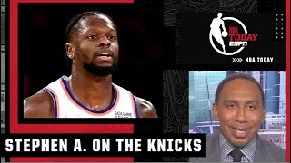 Stephen A is ‘very pleased’ with the Knicks’ start to the season  NBA Today [upl. by Aramit306]