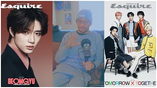 PHOTOGRAPHER REACTS TO TXT for ESQUIRE Korea x GUCCI February Issue 2023 [upl. by Per]