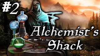 Skyrim Life as an Alchemist Episode 2  Alchemist’s Shack [upl. by Bound]