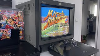 Miracle Adventure • Neo Geo AES Gameplay • Sony BVM [upl. by Ennaed641]