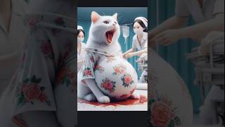 Cat pregnant story 😻🥺😭 cats cute pregnant pregnancy shorts [upl. by Iew]