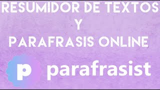 RESUMIDOR DE TEXTOS [upl. by Janith]